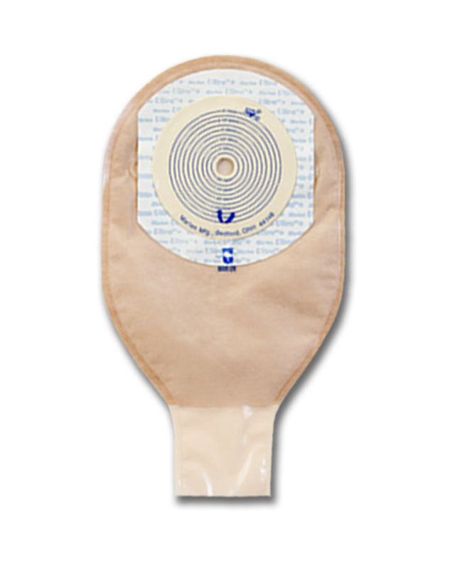 Marlen UltraExtra One-Piece Drainable Pouch with  Snap-Lok Closure, Skin Shield Barrier, Shallow Convexity, Box of 10