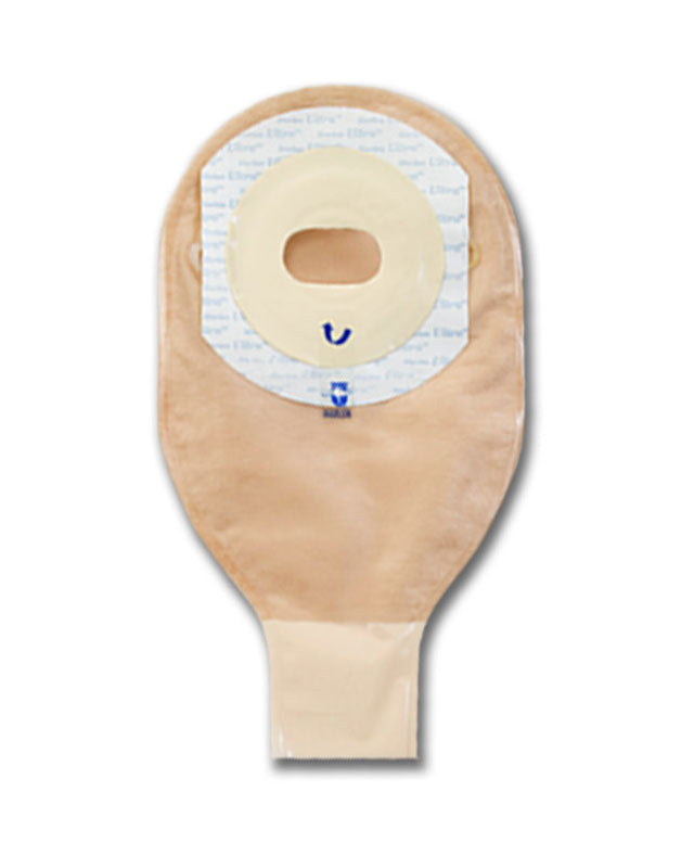 Marlen UltraExtra One-Piece Drainable Pouch with  Snap-Lok Closure, Skin Shield Barrier, Shallow Convexity, Box of 10