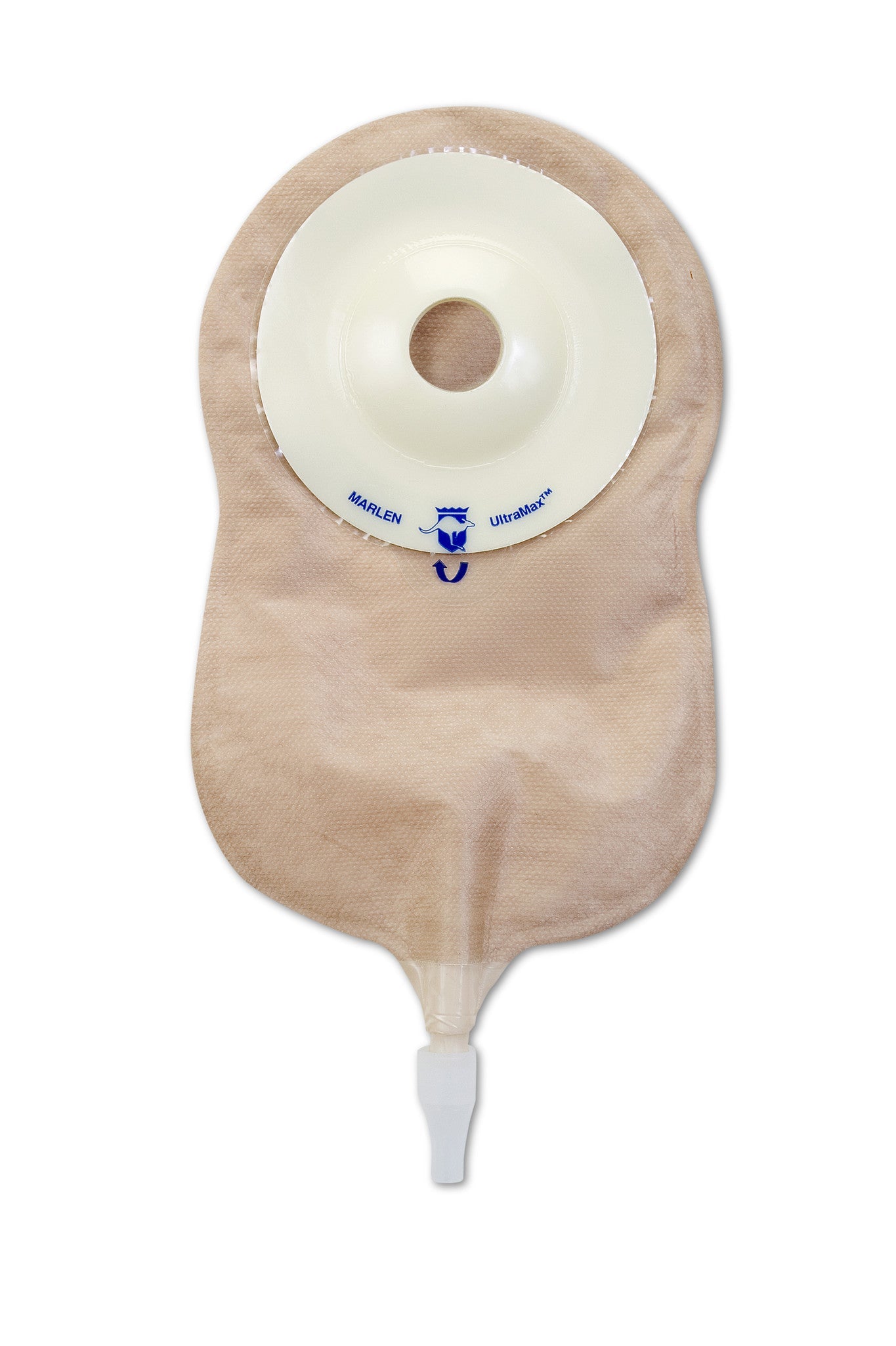 Marlen UltraMax One-Piece Urostomy Pouch, AquaTack Hydrocolloid Barrier, Shallow Convexity, Box of 5